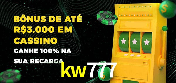 kw777 melhor bônus de depósito